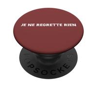 Je Ne Regrette Rien Francese PopSockets PopGrip Adesivo