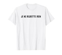 Je Ne Régrette Rien Maglietta