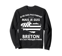Je Ne Suis PAS Parfait Mais Je Suis Bretagna Felpa