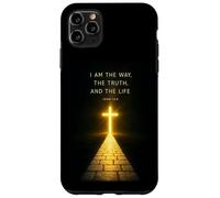 Je suis le chemin, la vérité et la vie puissante Jean 146 Custodia per iPhone 11 Pro Max