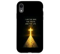 Je suis le chemin, la vérité et la vie puissante Jean 146 Custodia per iPhone XR