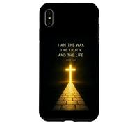 Je suis le chemin, la vérité et la vie puissante Jean 146 Custodia per iPhone XS Max