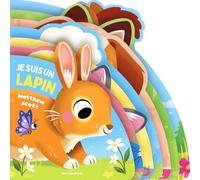 Je suis un lapin: Livre tout-carton à formes découpées