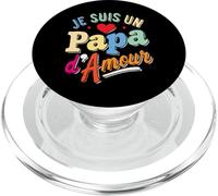 Je Suis un Papa d’Amour PopSockets PopGrip per MagSafe