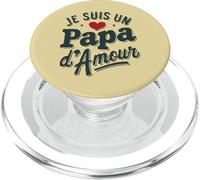 Je Suis un Super Papa d’Amour PopSockets PopGrip per MagSafe