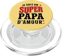 Je Suis un Super Papa d’Amour PopSockets PopGrip per MagSafe