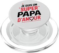 Je Suis un Super Papa d’Amour PopSockets PopGrip per MagSafe