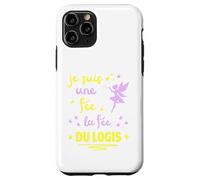 Je Suis une Fée La Fée du Logis Custodia per iPhone 11 Pro