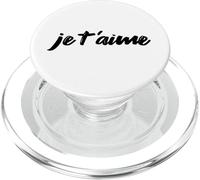 Je t'aime in stylo vintage ti amo PopSockets PopGrip per MagSafe