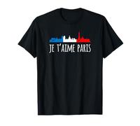 Je T'aime Paris - Maglietta da turista francese Maglietta