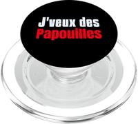 Je Veux Des Papouilles Humor Drôle PopSockets PopGrip per MagSafe