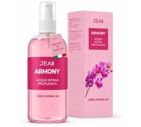 JEA Armony Acqua Intima Profumata Donna 40+ 100 ml - Deodorante Rinfrescante per Zone Intime Esterne, anche in Menopausa, con Acido Ialuronico e Estratti Naturali di Aloe Vera e Avena