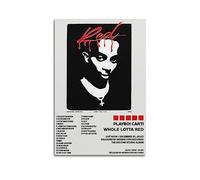 JEAM Playboi Carti immagini estetiche per camera individuale, decorazione da parete per dormitorio, poster artistico con copertina dell'album, 20 x 30 cm, senza cornice