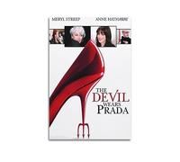 JEAM Poster artistico con immagine estetica del diavolo veste Prada, decorazione artistica da parete per dormitorio, poster decorativo per copertina, 30 x 45 cm, senza cornice