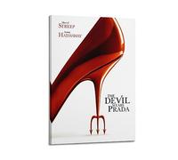 JEAM Poster artistico con immagine estetica di The Devil Wears Prada per camera da letto, decorazione artistica da parete, poster decorativo per copertina, 30 x 45 cm, con cornice