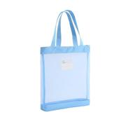 JEAMIS Astuccio Borse Di Studio Per Studente A Maglie Implera Borse Di Studio In Maglia Trasparente Borsa-b-blu