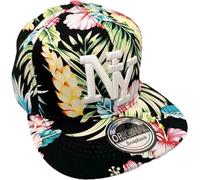 Jeamis Kids New USA - Cappellino da baseball per bambini, unisex, per bambini e ragazze, NY Hawaii Black Multicolore, Taglia unica