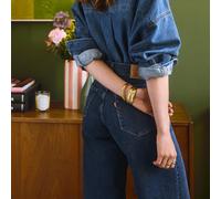 Jean 318 Shaping Wide Leg Blu 44 (IT) - W30 L30 (US) Tinta unita