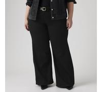 Jean 318 Shaping Wide Leg Nero 52 (IT) - W38 L30 (US) Tinta unita