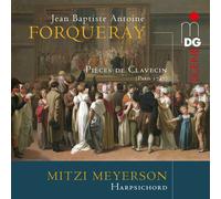 Jean-Baptiste Antoine Forqueray Forqueray: Pièces de Clavecin /Meyerson (CD)