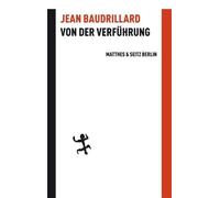 Jean Baudrillard Von der Verführung: Mit e. Essay v. László F (Copertina rigida)