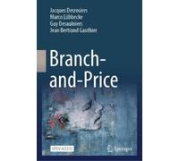 Jean Bertrand Gauthier Jacques Desrosiers Mar Branch-and-Pric (Copertina rigida)