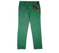 Jean Biani Uomo Chino Premium Pantaloni Slim Fit Estate 50 W33 L32 Verde Nuovo