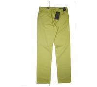 Jean Biani Uomo Pantaloni Chino Jeans Slim Fit Premium Cotone 50 W33 L32 Verde