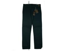 Jean Biani Uomo Pantaloni Chino Slim Fit Premium Cotone 50 W32 L32 Marino Nuovo