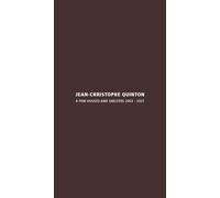 Jean-Christophe Quinton. A few houses and shelters 2002-2021 - [Libria]