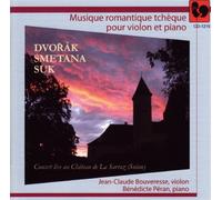 Jean-Claude Bouveresse: Musique Romantique Tcheque Pour Violon ... (Audio Cd)