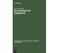 Jean Cuisenier Économie et parenté (Copertina rigida)