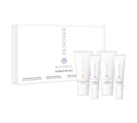 JEAN D'ARCEL RENOVAR Hydration Set cosmetico da viaggio - 4 mini prodotti da viaggio - gel detergente (20 ml), siero (10 ml), crema occhio (7,5 ml) e crema viso (20 ml)