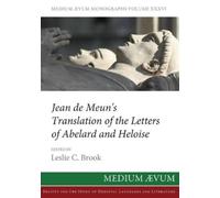 Jean De Meun Jean de Meun's Translation of the Letters of Abelard an (Tascabile)