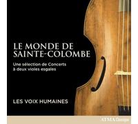 Jean De Sainte- Les Voix Humaines: Le Monde De Sainte-Colombe: Une Selectio (CD)