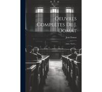 Jean Domat Oeuvres Complètes De J. Domat (Tascabile)