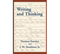 Jean F. Moroney Norman Foerster John M. Stea Writing and Thin (Copertina rigida)