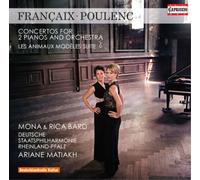 Jean Francaix Francaix/Poulenc: Concertos for 2 Pianos and Orchestra (CD) Album