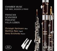 Jean Francaix Francaix/Schnyder/Poulenc/Villa-Lobos: Chamber Music (CD)