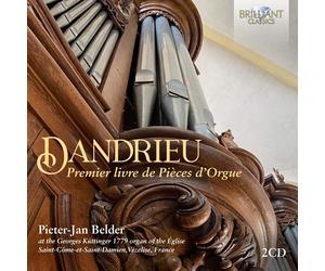 Jean-Francois Dandrieu Dandrieu: Premier Livre De Pièces D'orgue (CD)