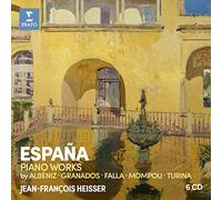 Jean-François H España: Piano Works: By Albeniz - Granados - Falla - Mompou (CD)