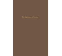 Jean Gottman The Significance of Territory (Copertina rigida)