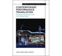 Jean Graham-Jones Contemporary Performance Translation (Copertina rigida)