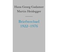 Jean Grondin Mark Michalski Hans-Georg Briefwechsel 1922-197 (Copertina rigida)