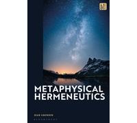 Jean Grondin Metaphysical Hermeneutics (Tascabile)