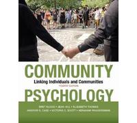 Jean Hill Bret Kloos Andrew D. Case Elizabeth Thomas Community Psych (Tascabile)