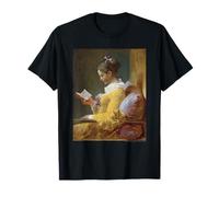 Jean-Honore Fragonard The Reader (A Young Girl Reading) Maglietta