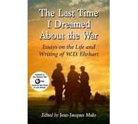Jean-Jacques Malo The Last Time I Dreamed About the War (Tascabile)