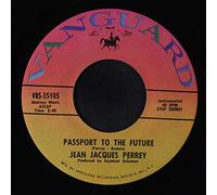 JEAN-JACQUES PERREY - passport to the future / country rock polka 45 rpm single
