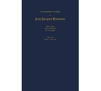 Jean-Jacques Ro Correspondance complète de Rousseau (Complete (Copertina rigida)